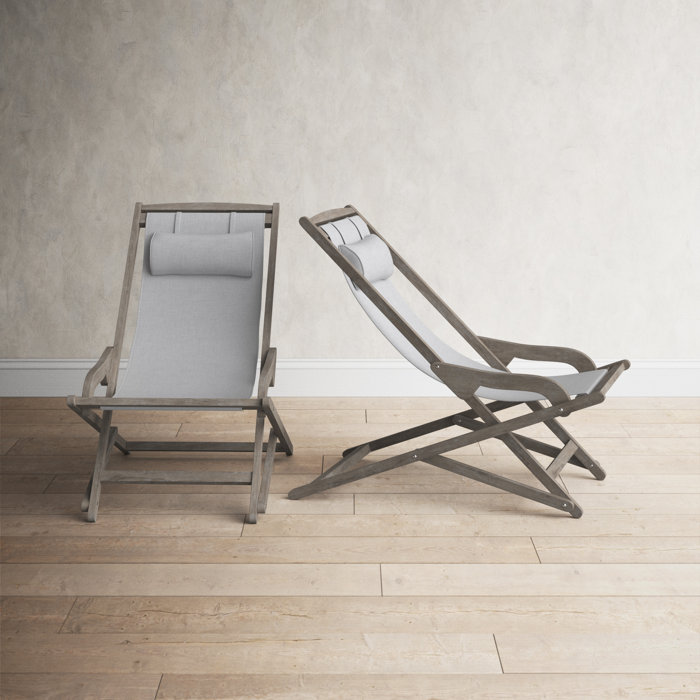 Birch Lane™ Folding Deck Chair & Reviews Wayfair